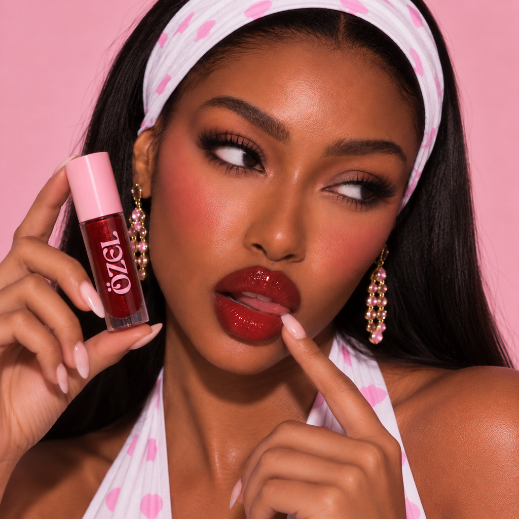 Glossy red