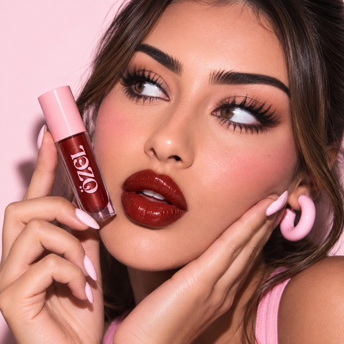 Glossy red